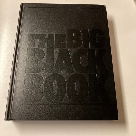 The Big Black Book (1995 Edition, Hardcover) - Picture 1 of 16